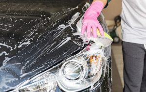 The trusty car wash is a go to for booster club fundraising - ad a bit of flair with bunny ears and costumes!