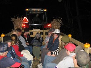 Spooky Halloween Hayride fundraiser