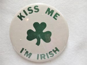 Kiss Me I'm Irish Pin 