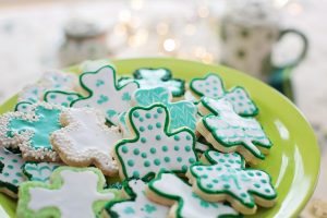 Plan booster club fundraising St. Patrick's Day bake sales in advance