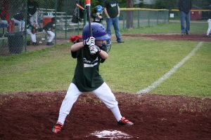 Youth baseball team supported by a nonprofit booster club.