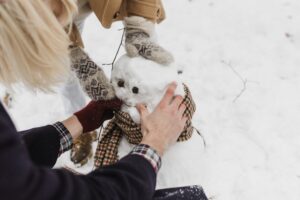 Snow Man building contests are great holiday themed fundraisers.